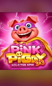 3X3 Pink Piggy Hold The Spin